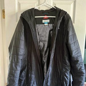 Columbia Women's Mighty Lite Hooded Jacket, XL - Black